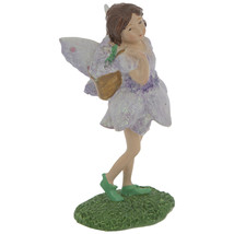 Lilac Fairy Figurine Bedroom Decor Favor Gift Keepsake - £7.85 GBP