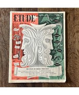 Vintage Etude &quot;The Music Magazine&quot; January 1951 The State of Music 1900-... - $184.53 MXN