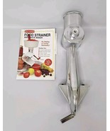 Back to Basics No. 220 Strainer Replacement Body/Lever/Clamp Instruction... - $19.75