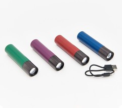 BrightEase Set of 4 Compact Flashlight and Power Bank in - £152.56 GBP