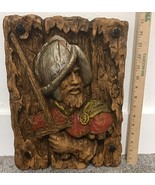 Universal Statuary Corp Chicago Vintage 1968 Conquistador Wall Plaque 15... - $2,092.14 MXN