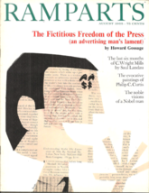 Ramparts Magazine - August 1965 - John Howard Griffin, C Wright Mills, More!!! - £26.12 GBP