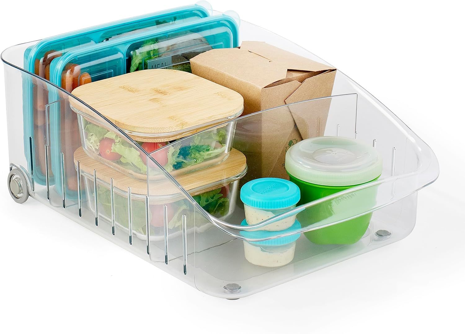 Youcopia Rollout Fridge Drawer 10&quot;, Bpa-Free Clear Rolling Refrigerator - $44.95
