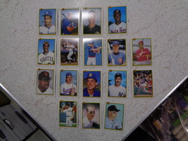 1990 Bowman Baseball Card Lot of 17, includes B. Bonds, T. Gwyn. Nice condition. - £10.17 GBP