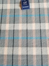 C and F Home ~ 13&quot; x 72&quot; Table Runner ~ 100% Cotton ~ Striped Pattern - €25,89 EUR