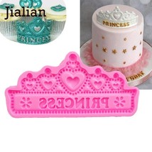 Birthday in the form of silicone chocolate mold fondant cake decoration - $8.81