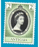 Antigua Mint Postage Stamp (1953) Coronation of Queen Elizabeth II - Sco... - $54.41 MXN