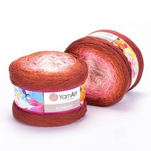 Yarn Art Flowers YarnArt Flowers 55% Cotton 45% Pac (Acrylic) Super Fino Cake Ya - £15.82 GBP