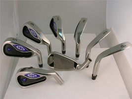 New Vrg Regular R Flex Iron Set Irons Mens Golf Clubs 3 4 5 6 7 8 9 Pw Club #51 - £205.89 GBP