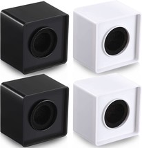 4 Pcs\. Portable Sq\. Cube Shaped Mic Flags Abs Foam Microphone Flag Sta... - $38.93