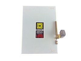 Square D Safety Switch DU321 3 Holes - £70.47 GBP