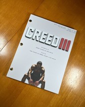 Creed III Script- 107 Pages- Full Script Reprint- Creed III Movie- Creed 3 - £19.90 GBP