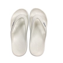 Crocs Bayaband White Flip Flops Size Mens 8/Womens 10 Perfect Condition ... - $23.36