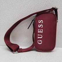 Guess Wallet Mini Burgundy Women Crossbody Purse Phone Holder Approx. 4&quot;... - £22.23 GBP