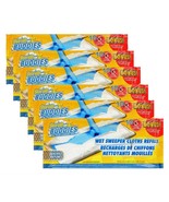 LOT 6  SCRUB BUDDIES WET SWEEPER CLOTHS REFILLS Quilted Texture, SWIFFER... - $36.66 CAD