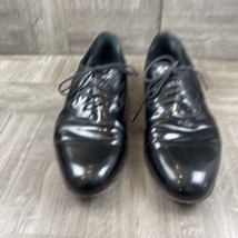 Mezlan Shoes Leather Broadway Formal Black Patent Oxford Men’s Sz 13 M - $27.93