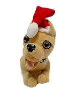 Yo Quiero Taco Bell Chihuahua Plush Dog with Santa Hat 6 Inches Christmas - $8.64