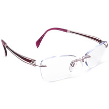 Charmant Eyeglasses XL2142 PU Line Art Purple Rimless Frame Japan 52[]17 135 - £133.89 GBP