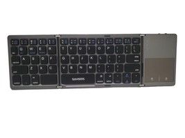 Mini Three Folding Wireless Bluetooth Keyboard for Tablet Phone Laptop K... - $23.33