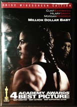 Million Dollar Baby DVD, 2005, 2-Disc Set, Widescreen, Eastwood, Swank, Freeman - £5.94 GBP