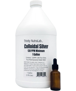130PPM Colloidal Silver 1 Gallon Certified Lab Tested 100% Pure And Natural - $1,556.47 MXN