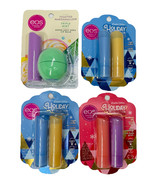 8 NEW EOS Lip Balm Sugar Cookie Cranberry Merry Berry Toasted Marshmallo... - $28.00