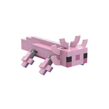 BuildMoc Axolotl Animal Model Building Toys Set 153 Pieces from a Sandbox Game - £10.53 GBP