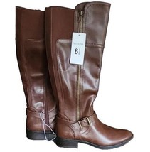 MERONA Brand ~ ADALINE ~ Tall Riding Boots ~  Brown ~ Women&#39;s Size 6.5 - $50.00