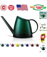 Chic 1.4L Resin Watering Can - Transparent Design for Effortless Watering - $39.86 CAD