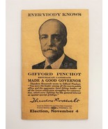 1930 antique GIFFORD PINCHOT PA GOVERNOR POLITICAL AD forester THEO ROOS... - £27.33 GBP