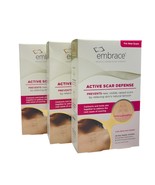 (3) Embrace Active Scar Defense - New Scars Silicone Sheets 2.4 Inch, Pi... - $2,085.00 MXN