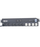 Tripp Lite  IBAR12 IB7403   12 OUTLET ISOBAR SURGE STRIP 1U RACKMOUNT 38... - $121.00