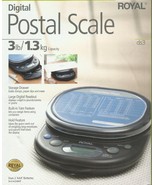 DIGITAL LCD POSTAL SCALE 1 gram .01 kg .10 ounce 3 pound usps ROYAL ds3 ... - $1,586.31 MXN