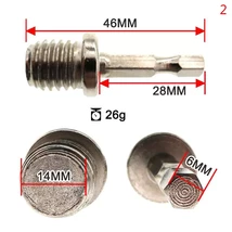 0/14mm 1/4 Hexagon Connecting Rod Adapter Drill Chuck M10 M14 Connection... - $3,040.34 MXN
