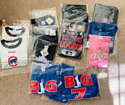 Chicago Cubs T-Shirts Unisex Lot of 14 New with Tags Wholesale Opportunity - £44.32 GBP
