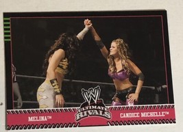 Melina Vs Candice Michelle Trading Card WWE Ultimate Rivals 2008 #68 - £1.47 GBP