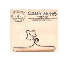 Classic Motifs Ivy And Scroll 6 Inch Fabric Holder With Dowel - $13.95