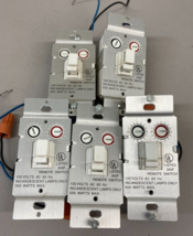 (Lot of 5) - Radio Shack Plug 'n Power Remote Wall Switch 61-2683C - $49.95