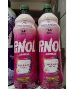 2X PINOL THERAPY RELAX / PINE CLEANSER  SCENTED - 2 de 828ml c/u - FREE ... - £15.21 GBP