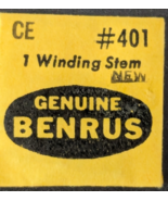 NOS NEW Genuine - Benrus Watch Cal. CE - Winding Stem Part# 401 - €16,13 EUR