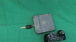 04 Honda Accord v6 MT ECU ECM Eng Control Module & Ignition Switch 37820-RCA-L24 image 7