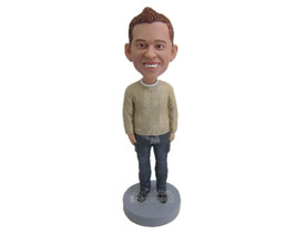 Custom Bobblehead Happy Lad In Upright Position - Leisure &amp; Casual Casual Males  - £70.97 GBP