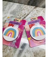 ShipN24Hours. New-2 Pieces Car Holder Coasters for Women Interior “Rainb... - $263.67 MXN