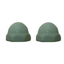 Briggs Color Replacement Ceramic Toilet Bolt Caps - Set of 2 - Bayberry - £35.22 GBP