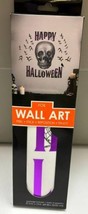 Halloween Home Decor Wall Sticker &quot;Happy Halloween&quot; Skull Removable Decal Art - $9.90