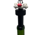 Warner Bros Slyvester Black and White Plastic Bottle Stopper 4.25 inch - $10.02