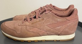 Size 8.5 -  Women’s Reebok Classic Leather  Low Pink Sneaker - £29.33 GBP