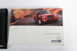 2004 SUBARU FORESTER OPERATOR OWNERS MANUAL BOOK AND CASE J8533 image 4