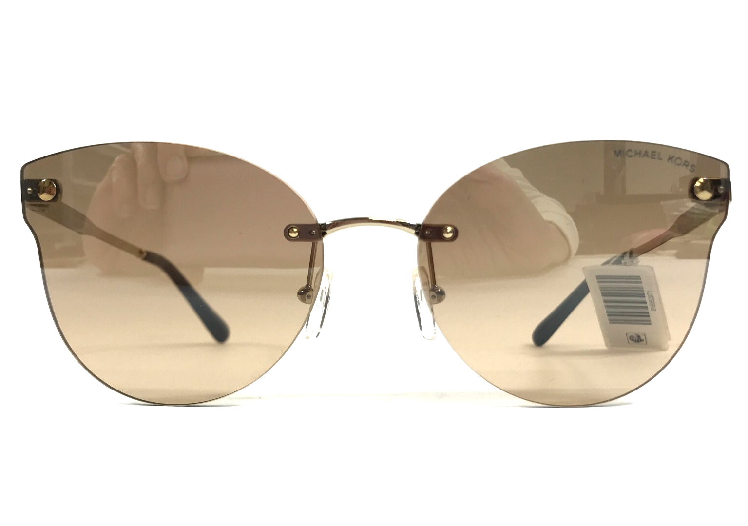 Michael Kors Sunglasses MK1130B Astoria 10143D Gold Cat Eye with Gradien... - $74.24