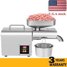 Automatic Oil Press Machine Electric Commercial Peanut Oil Extractor - $285.99